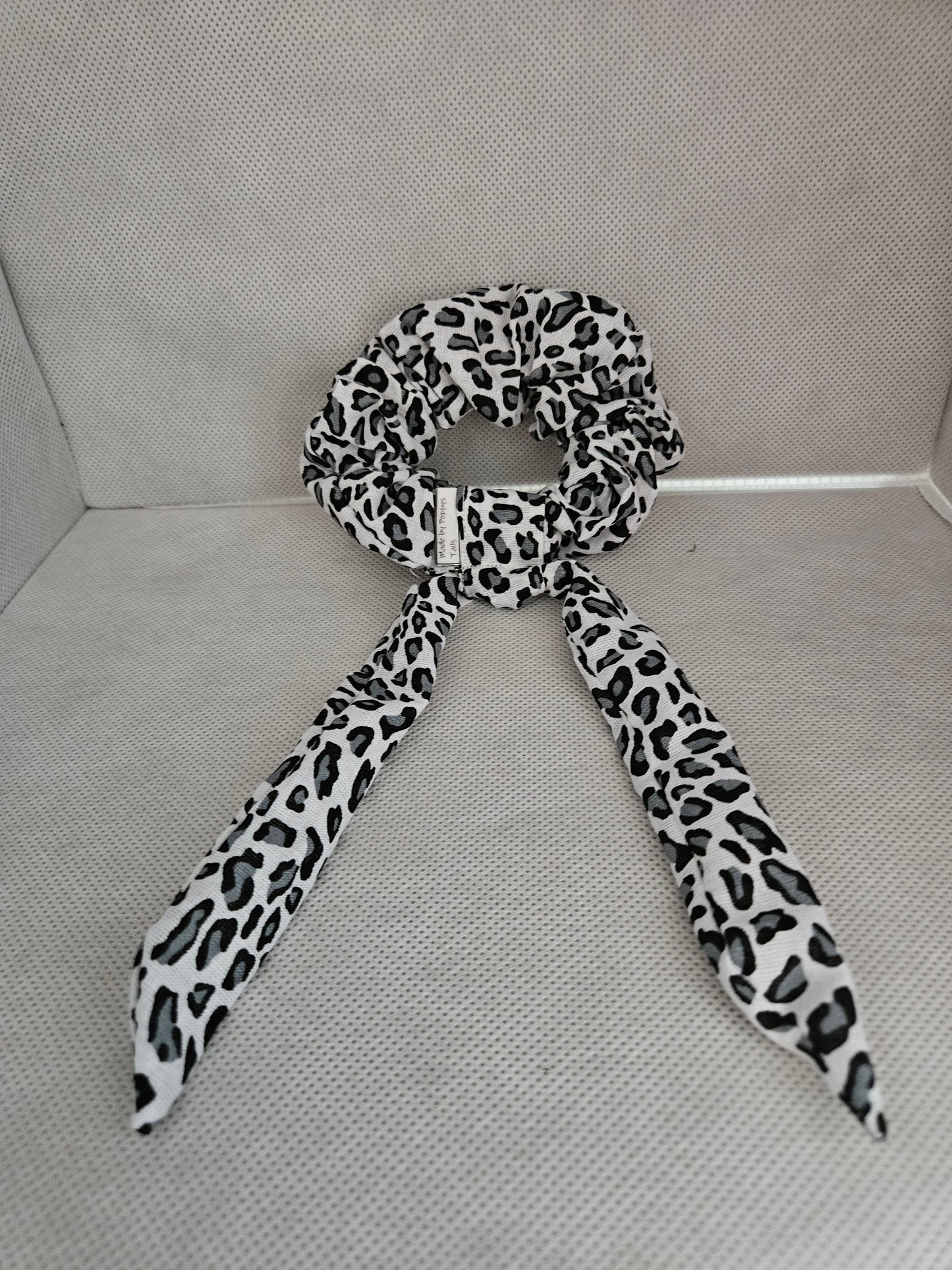 Black and White scrunchies Tails