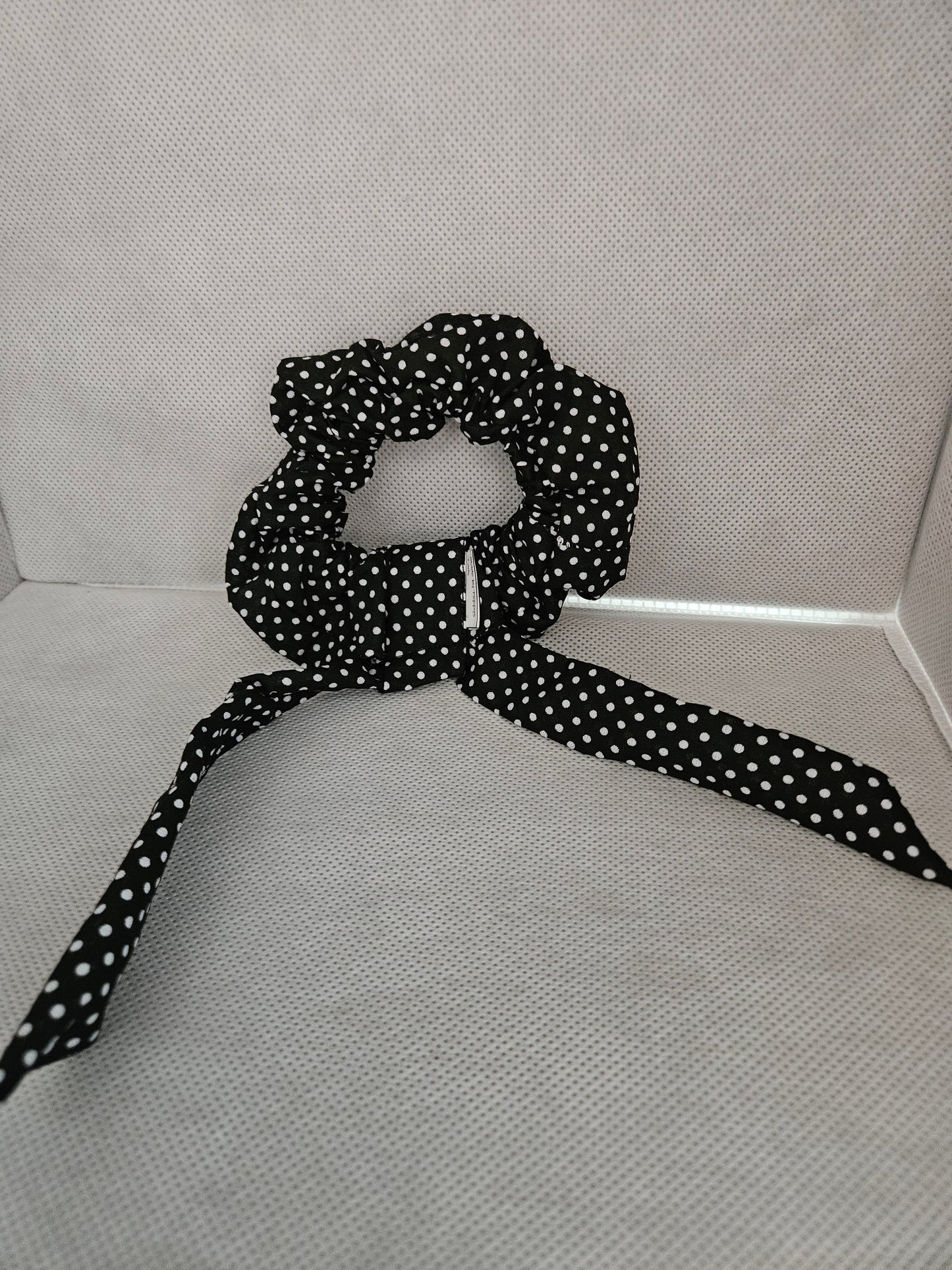 Black and White scrunchies Tails