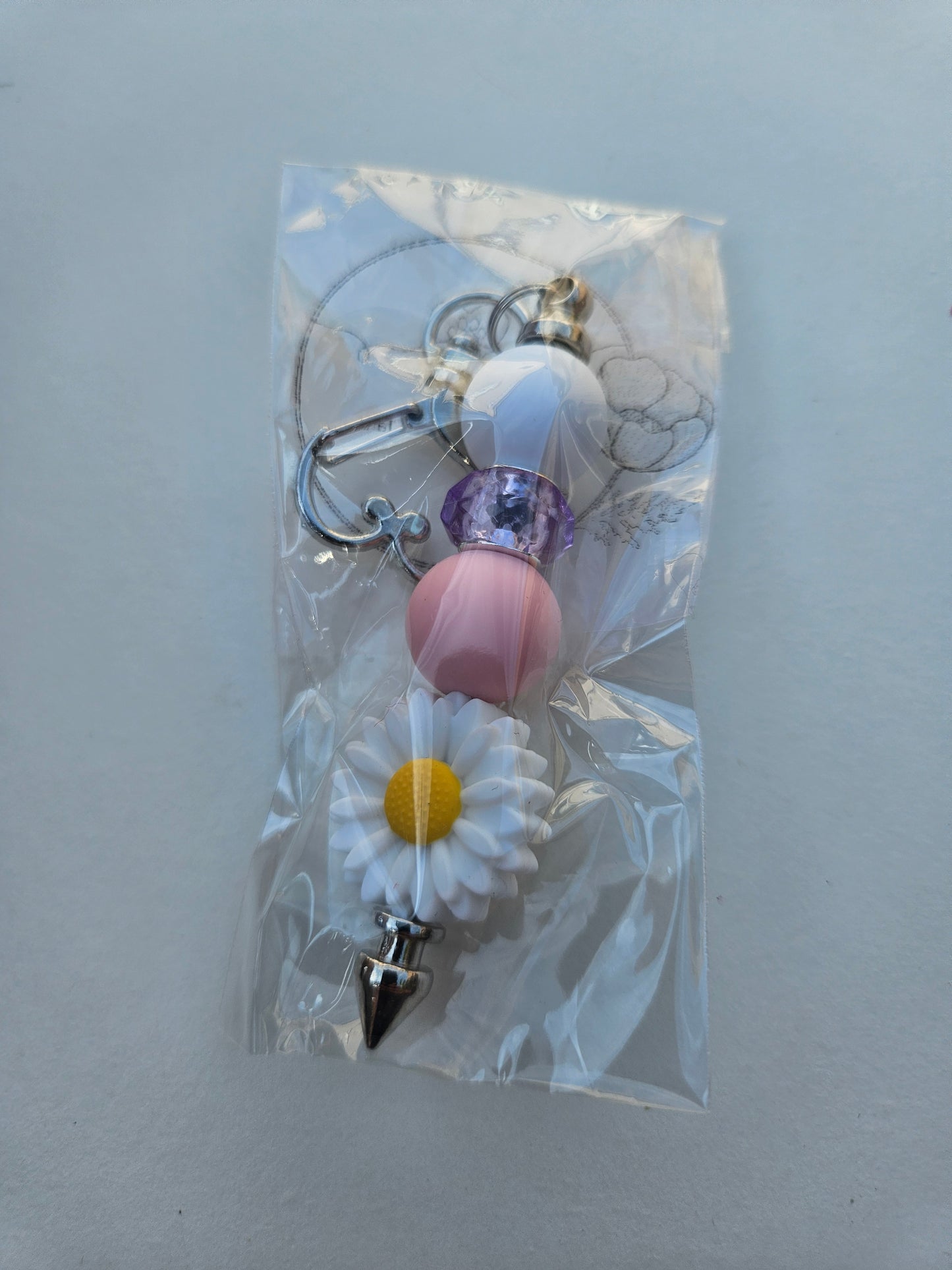 Little gems beaded keychains