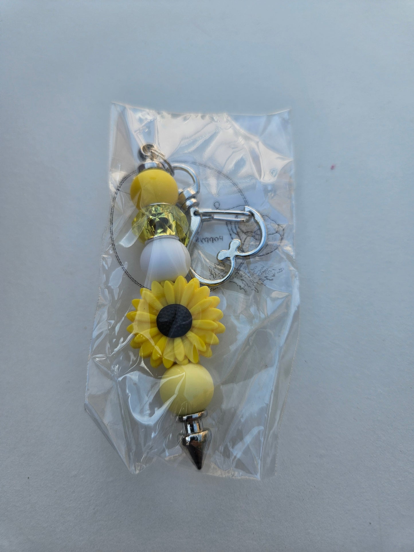 Little gems beaded keychains