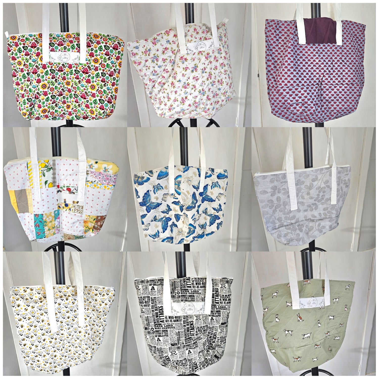shopping bags and tote bags