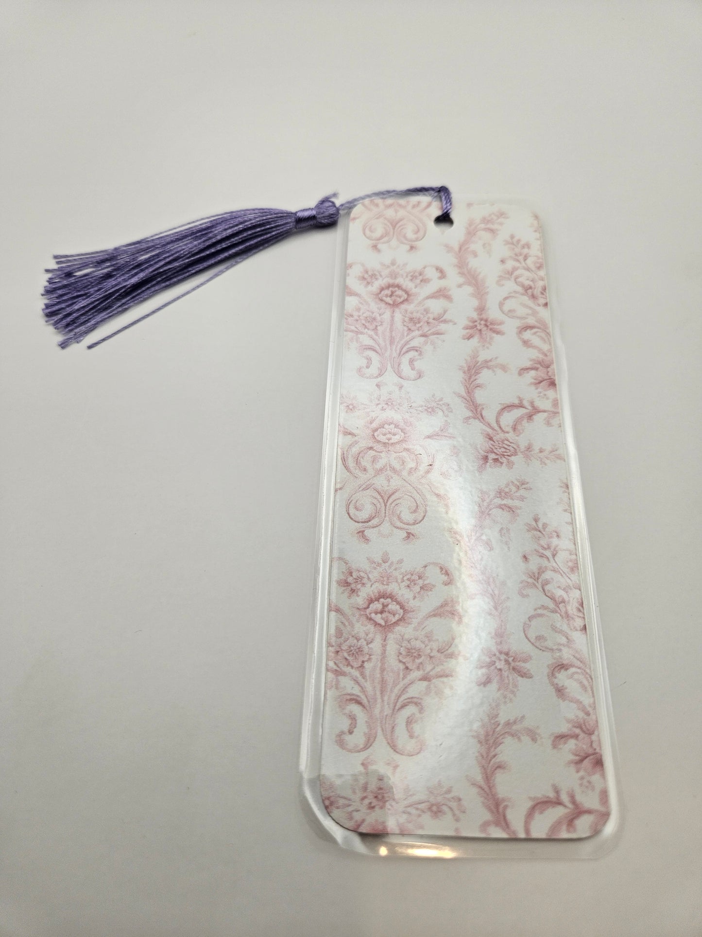 Elegant Floral and Stripes Bookmarks Collection