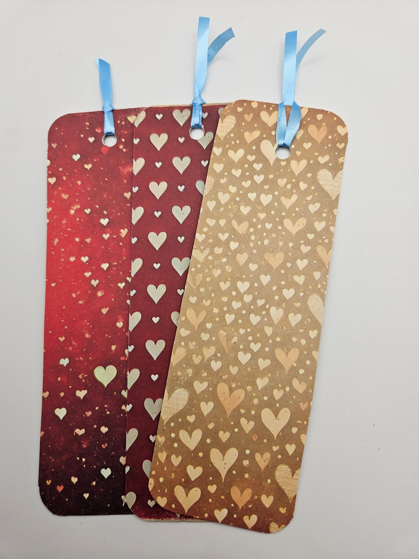 Hearts and Stripes Bookmarks Collection