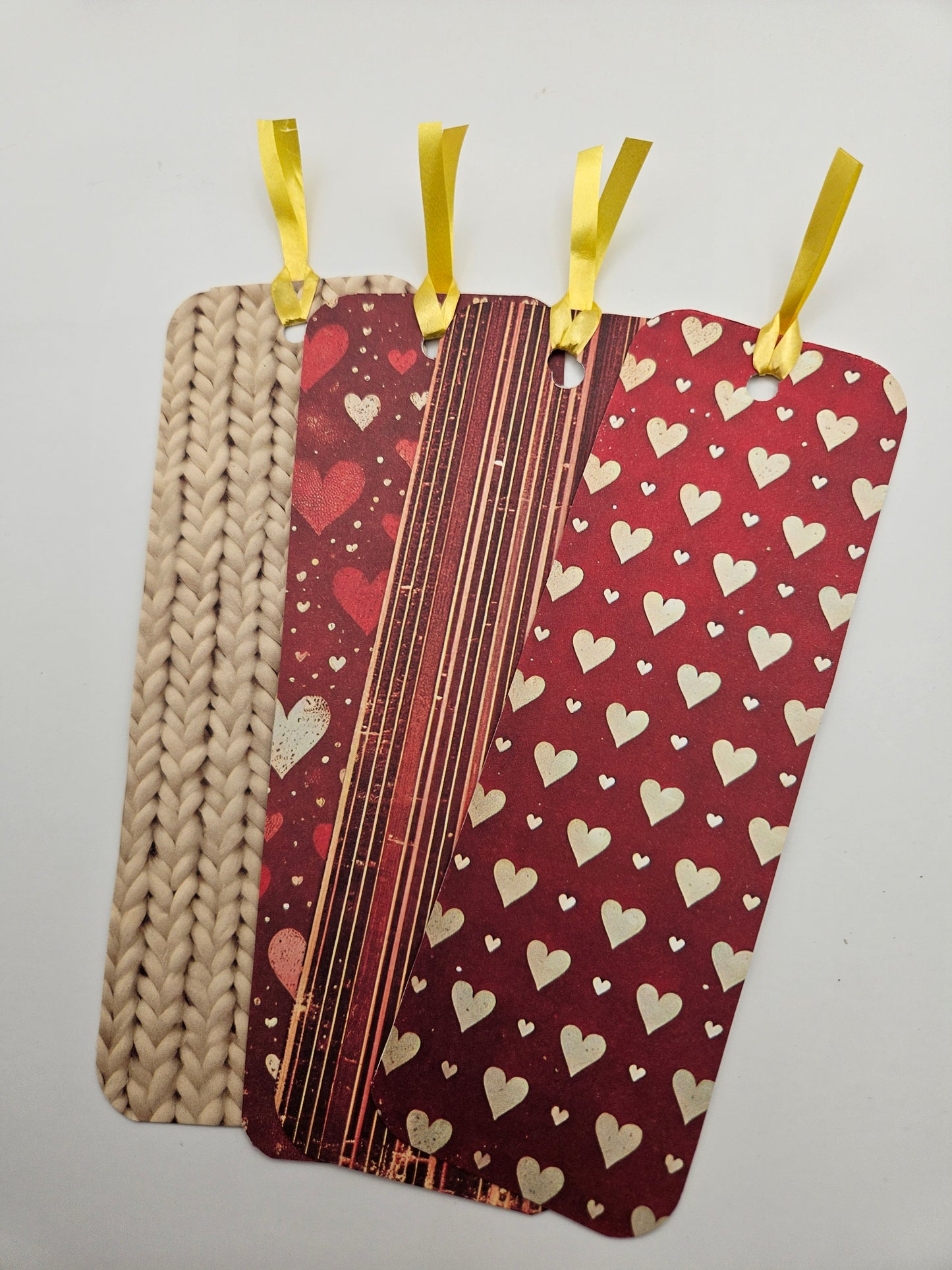 Hearts and Stripes Bookmarks Collection