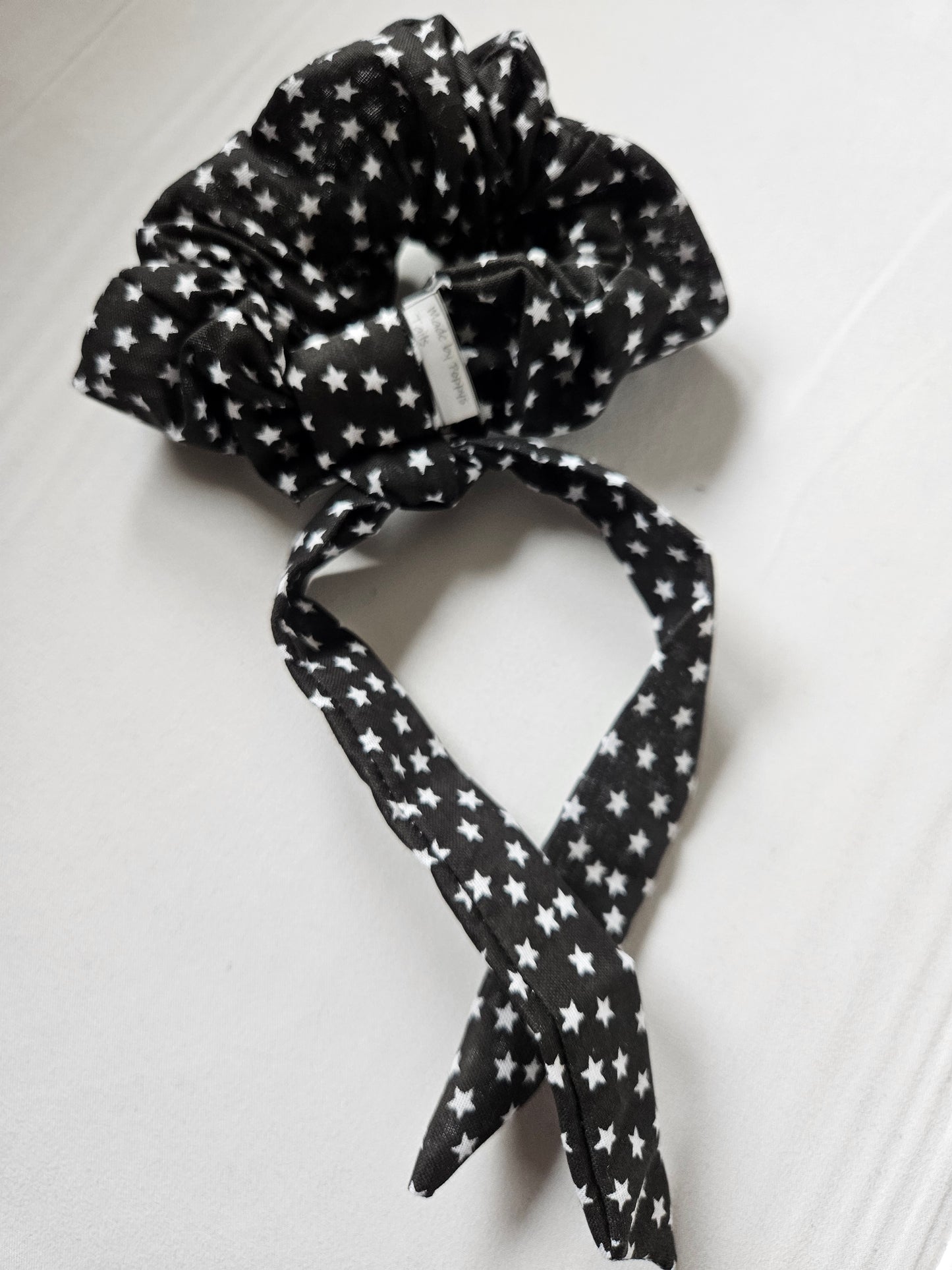 Black and White scrunchies Tails