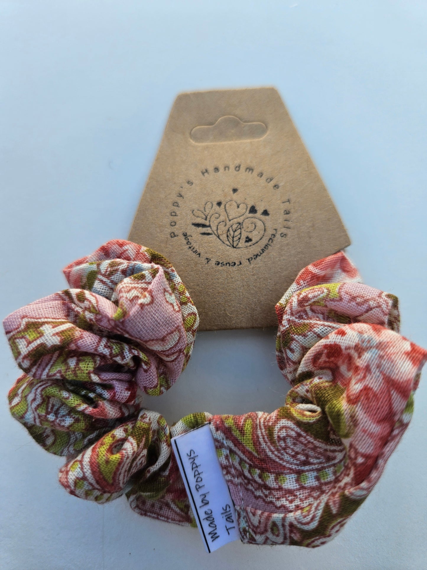 Vintage style scrunchies