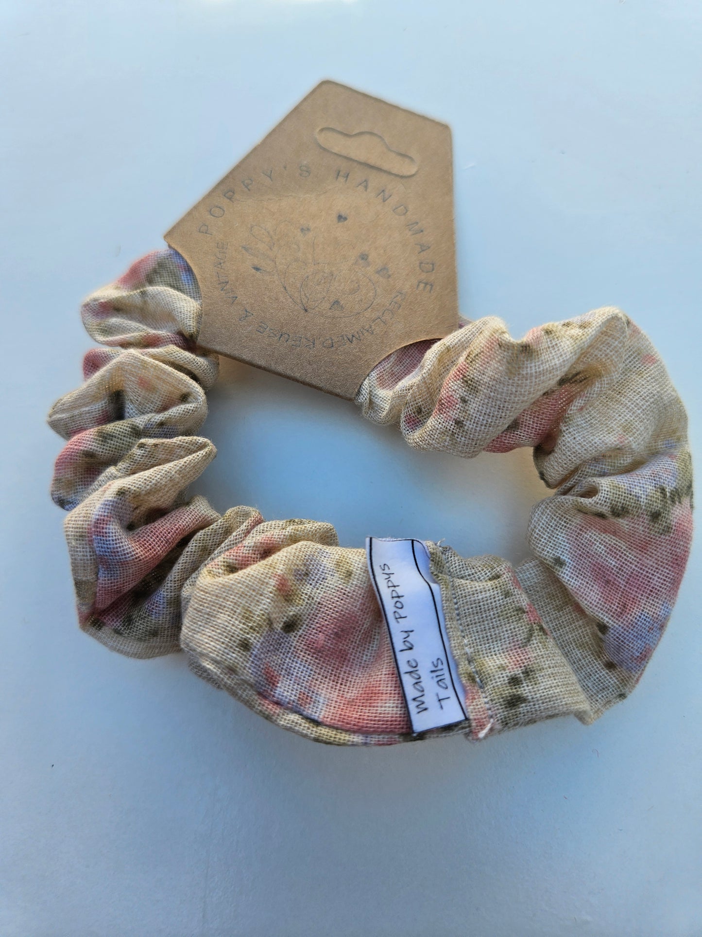 Vintage style scrunchies