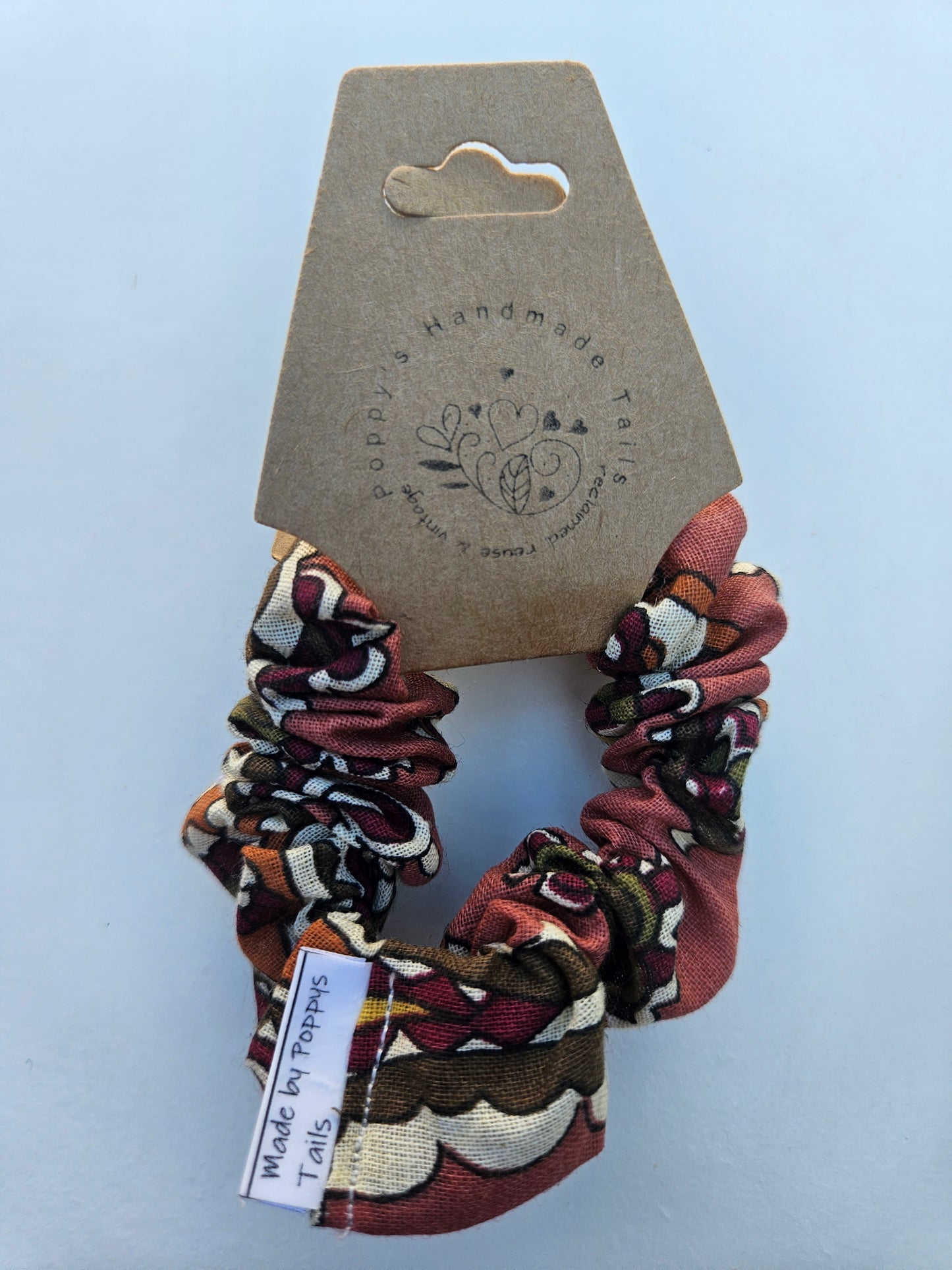 Vintage style scrunchies