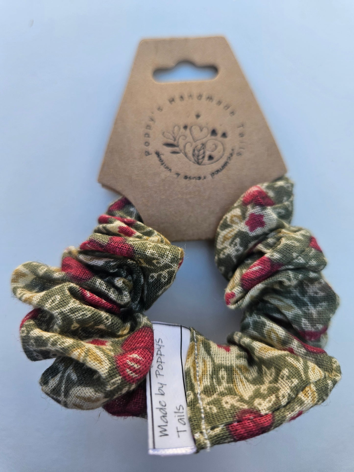 Vintage style scrunchies