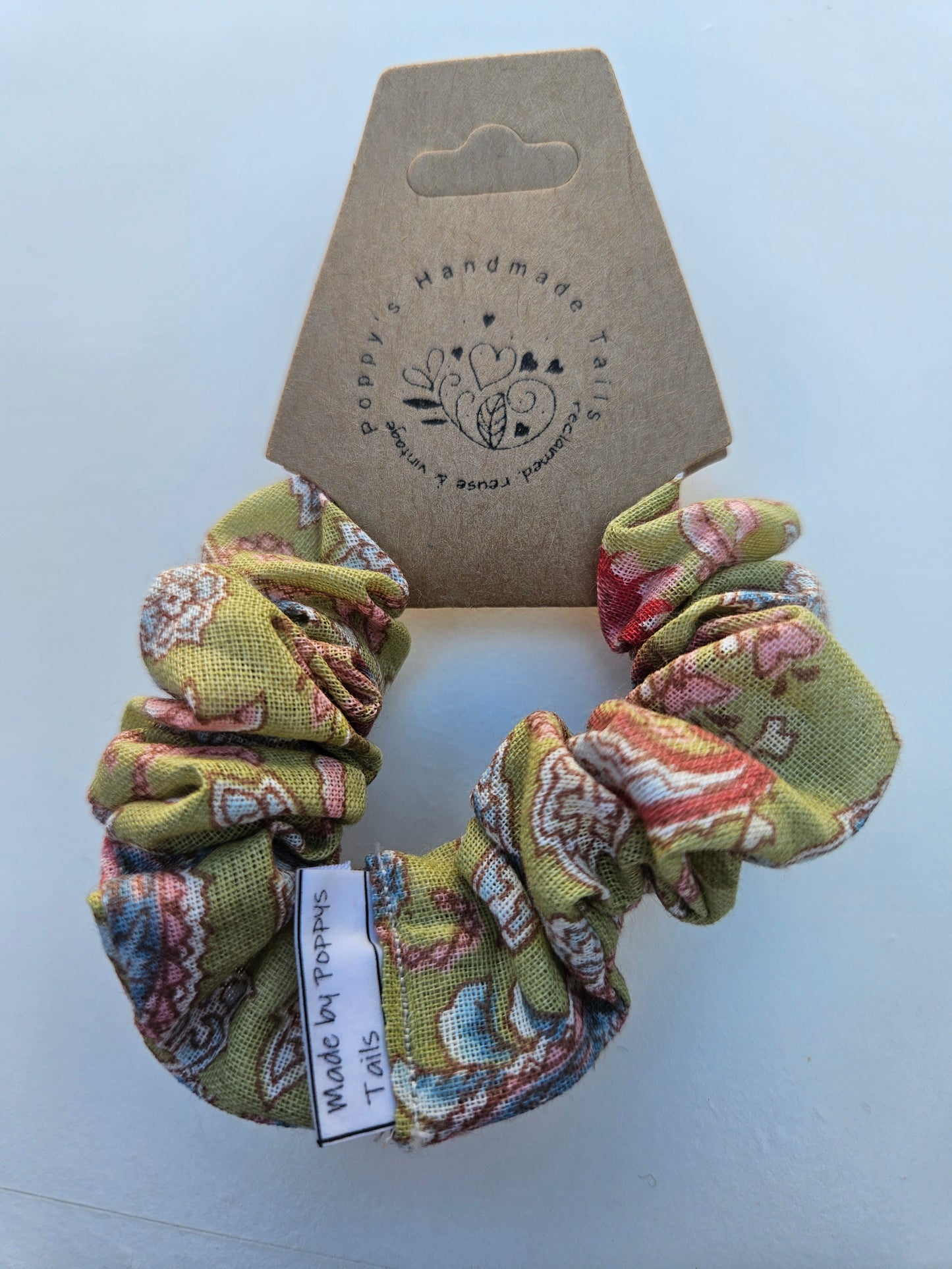 Vintage style scrunchies