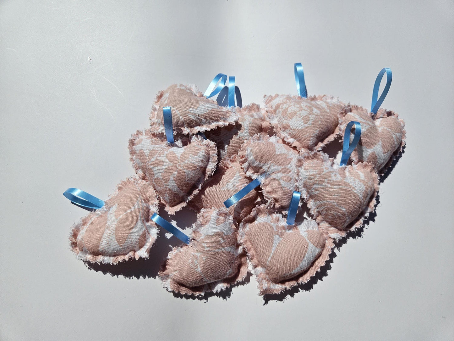 Shabby  pink hearts