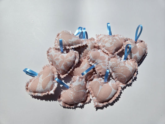 Shabby  pink hearts