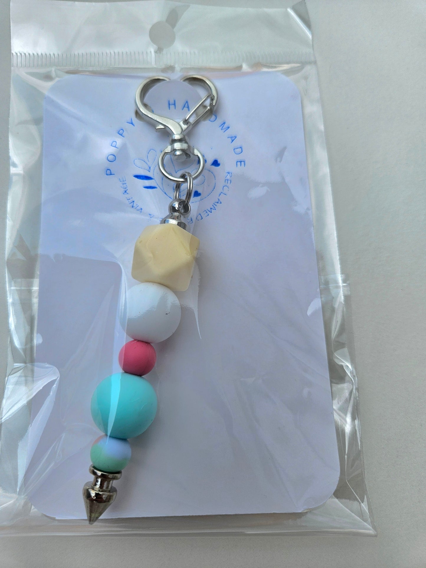 Little gems beaded keychains