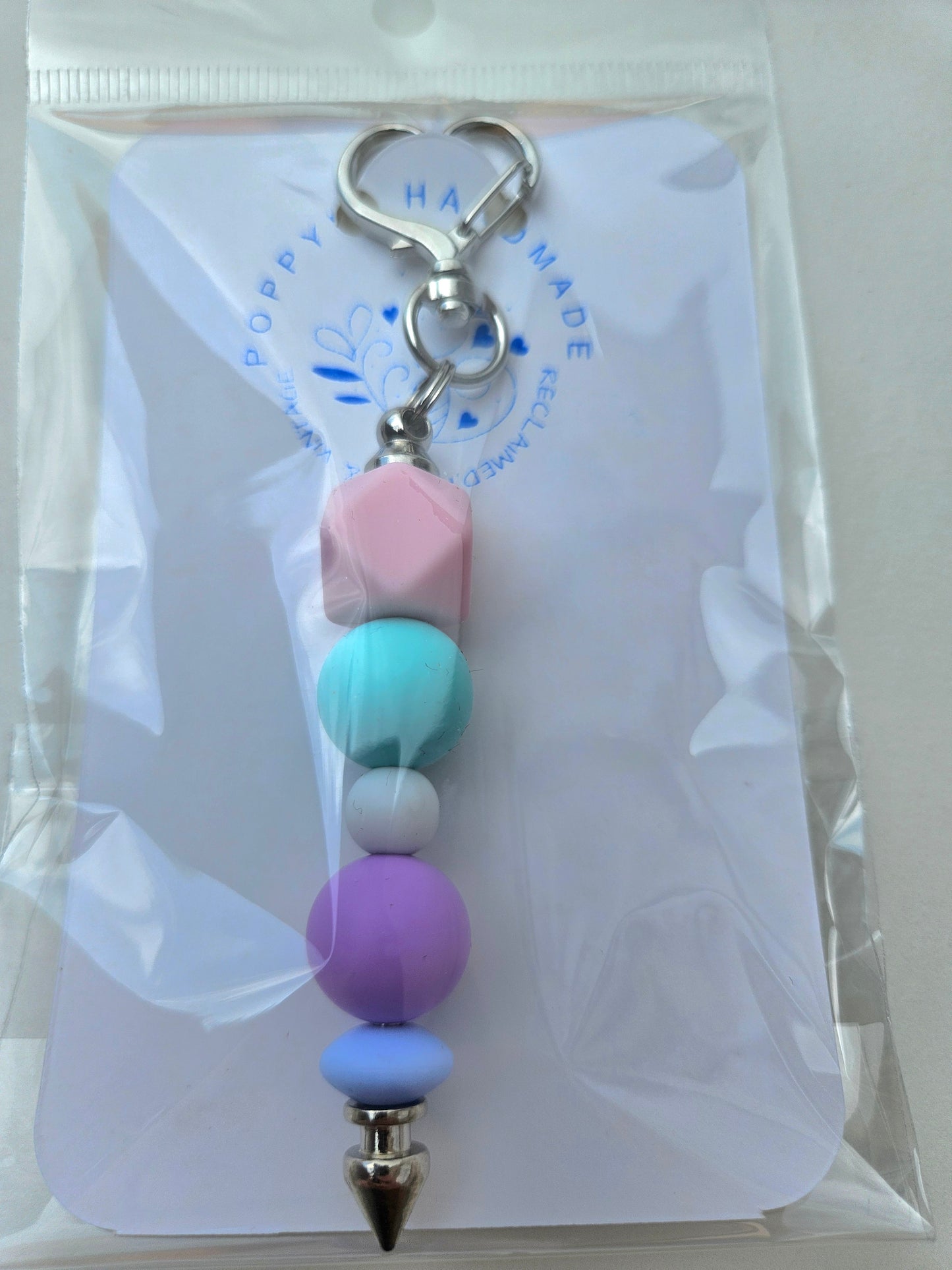 Little gems beaded keychains