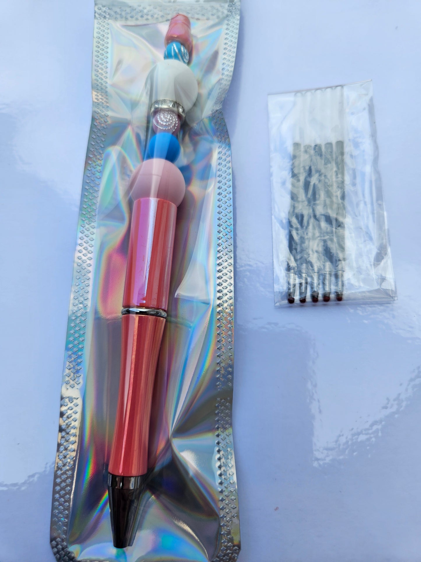 Beaded pens