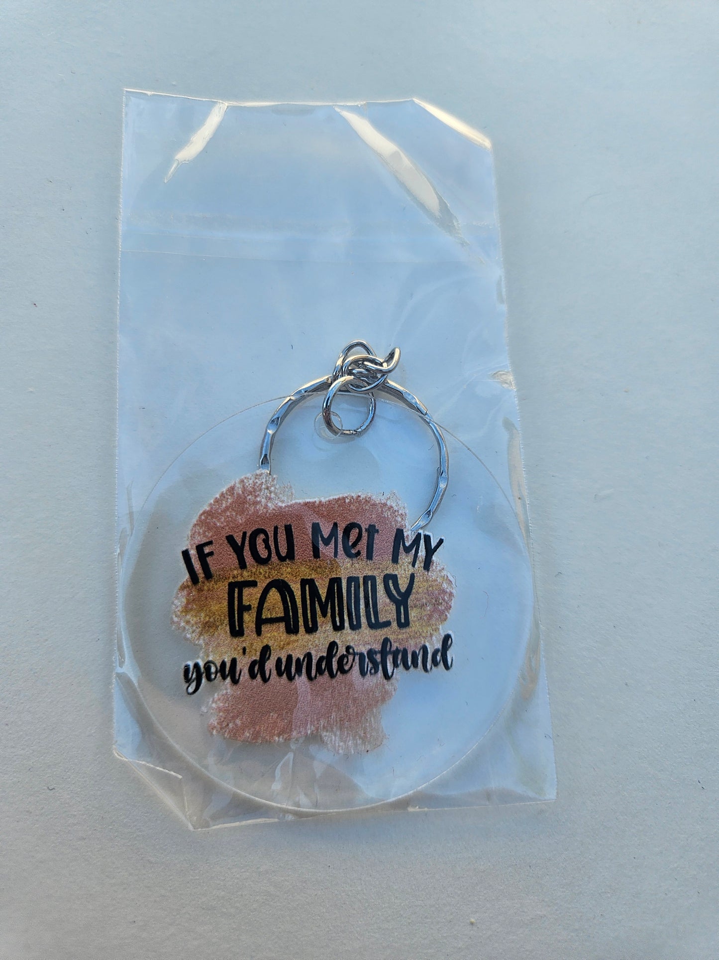 Sarcasm is my love language keychains