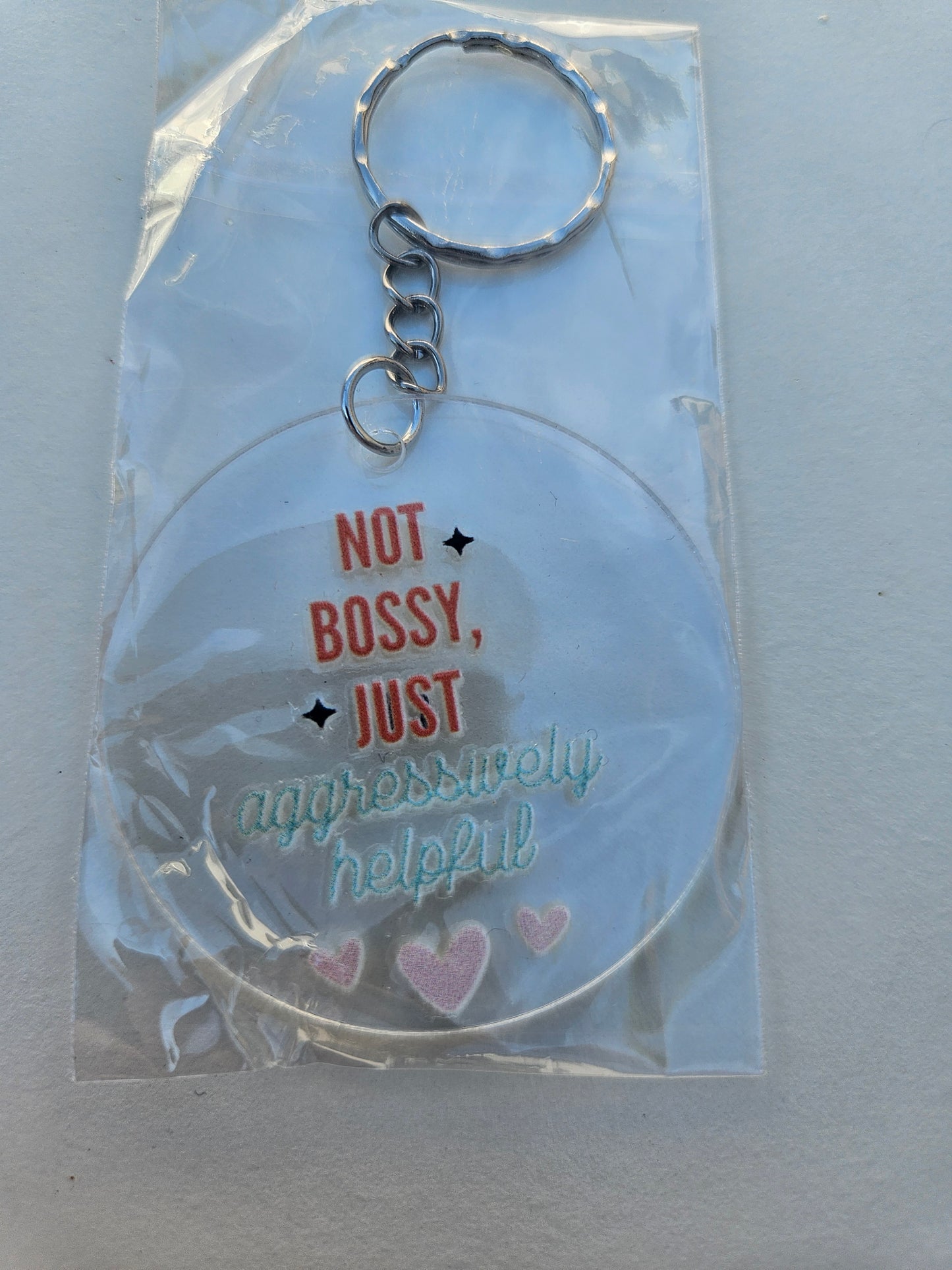 Sarcasm is my love language keychains