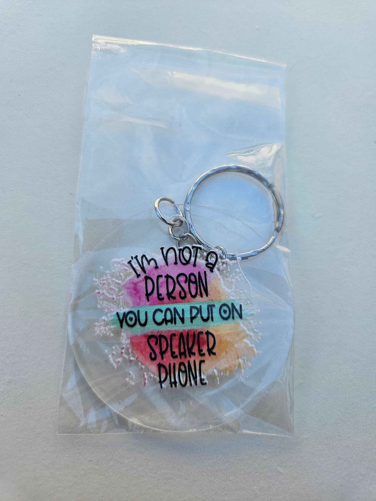 Sarcasm is my love language keychains