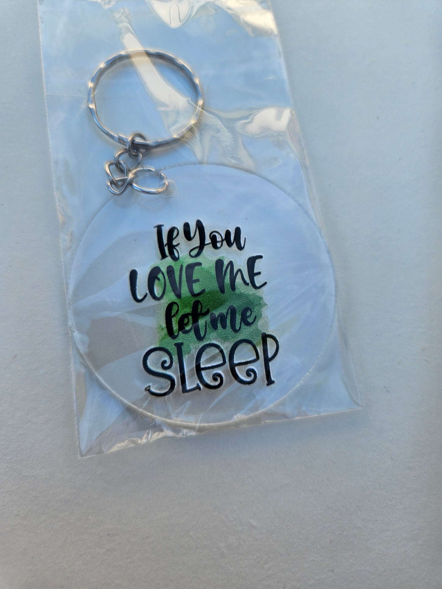 Sarcasm is my love language keychains