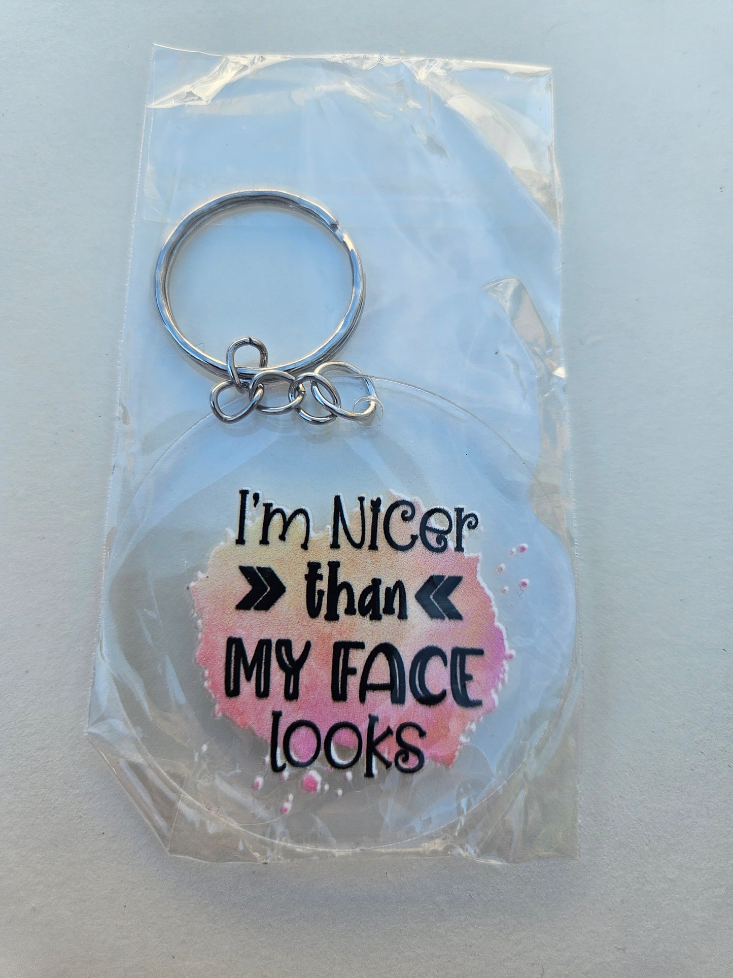 Sarcasm is my love language keychains