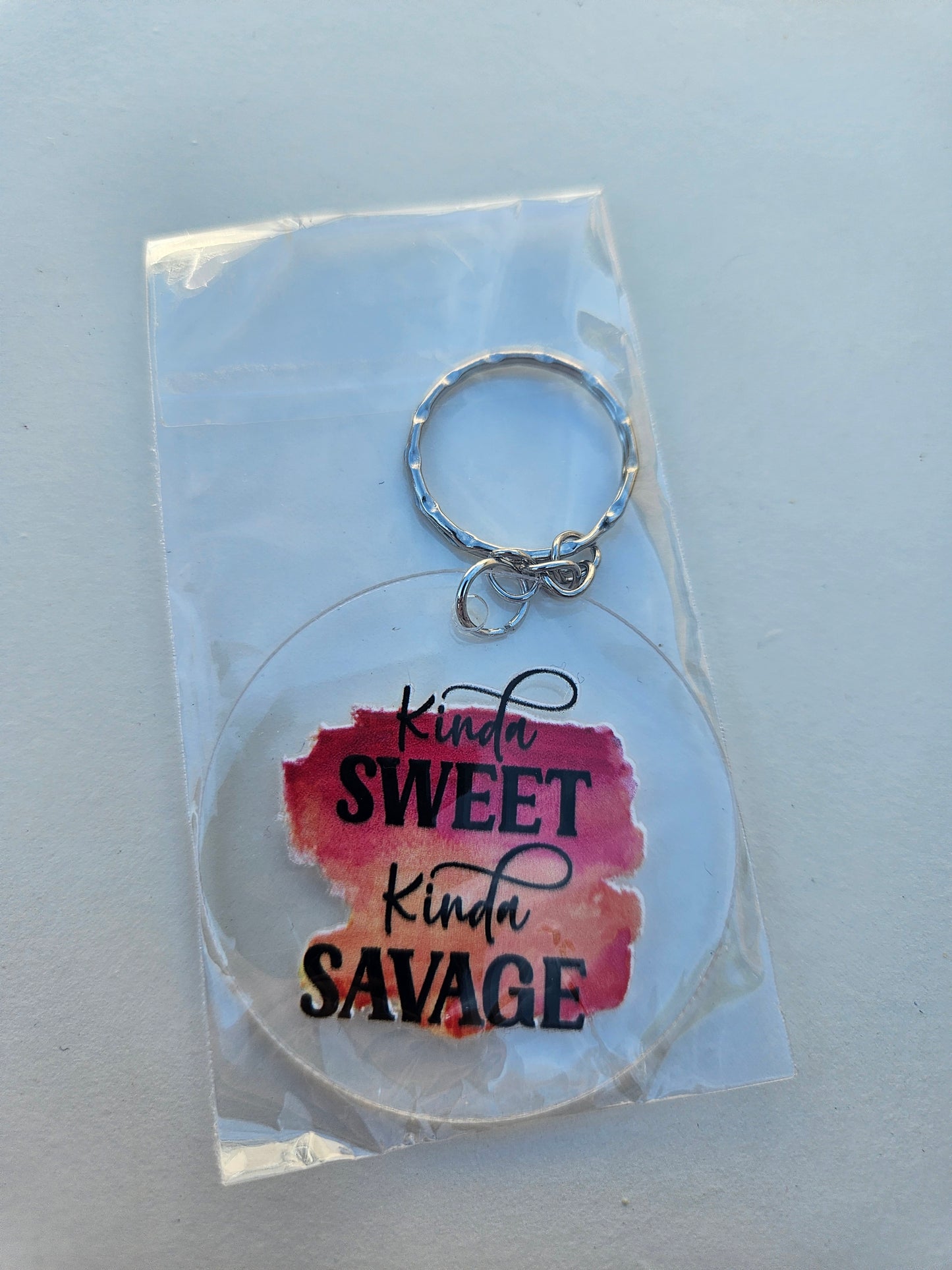 Sarcasm is my love language keychains