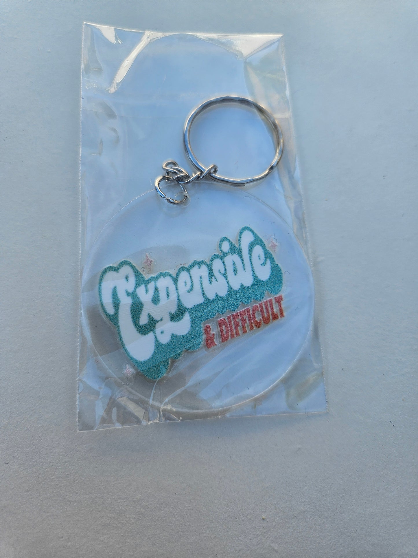 Sarcasm is my love language keychains