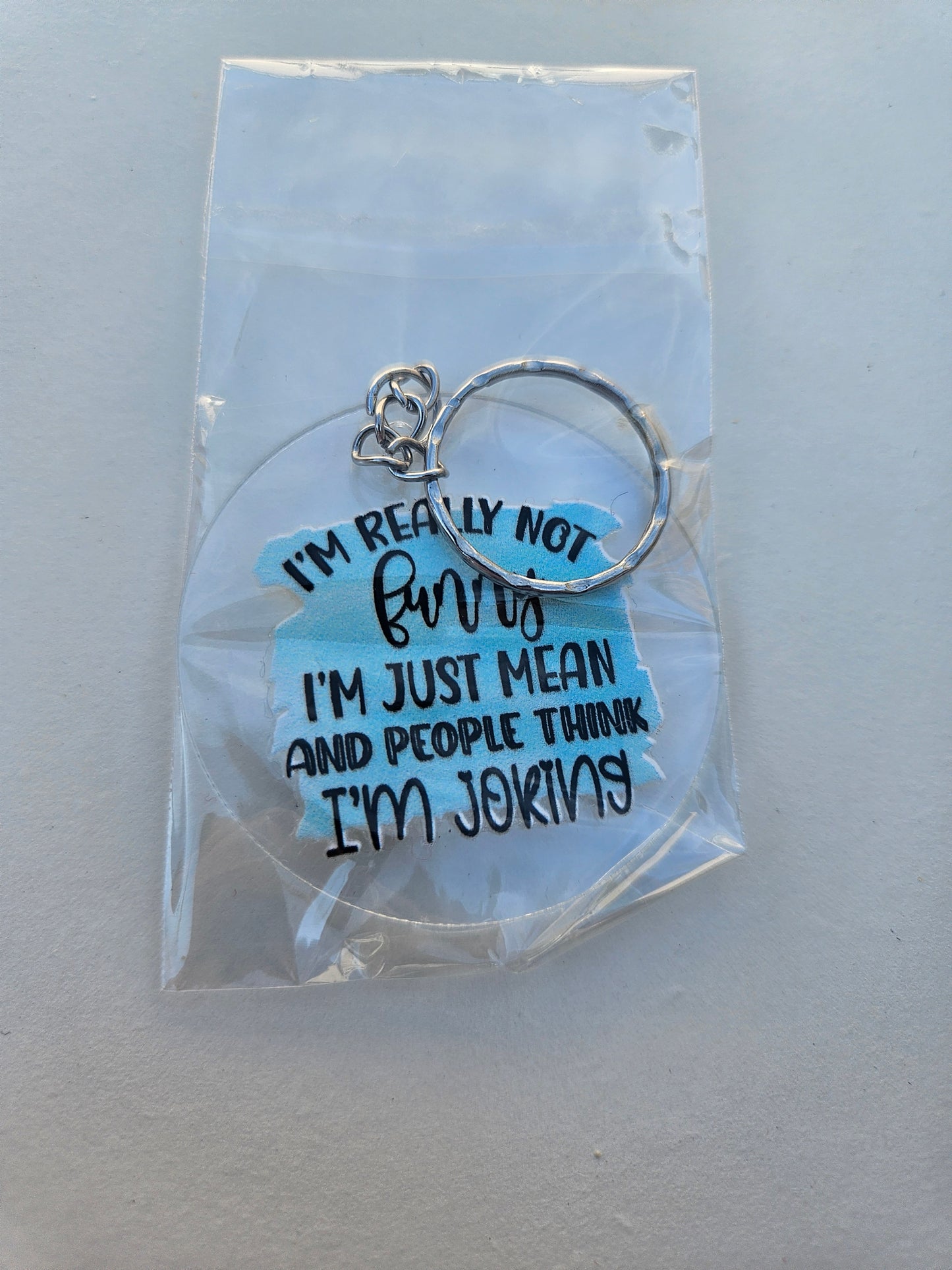 Sarcasm is my love language keychains