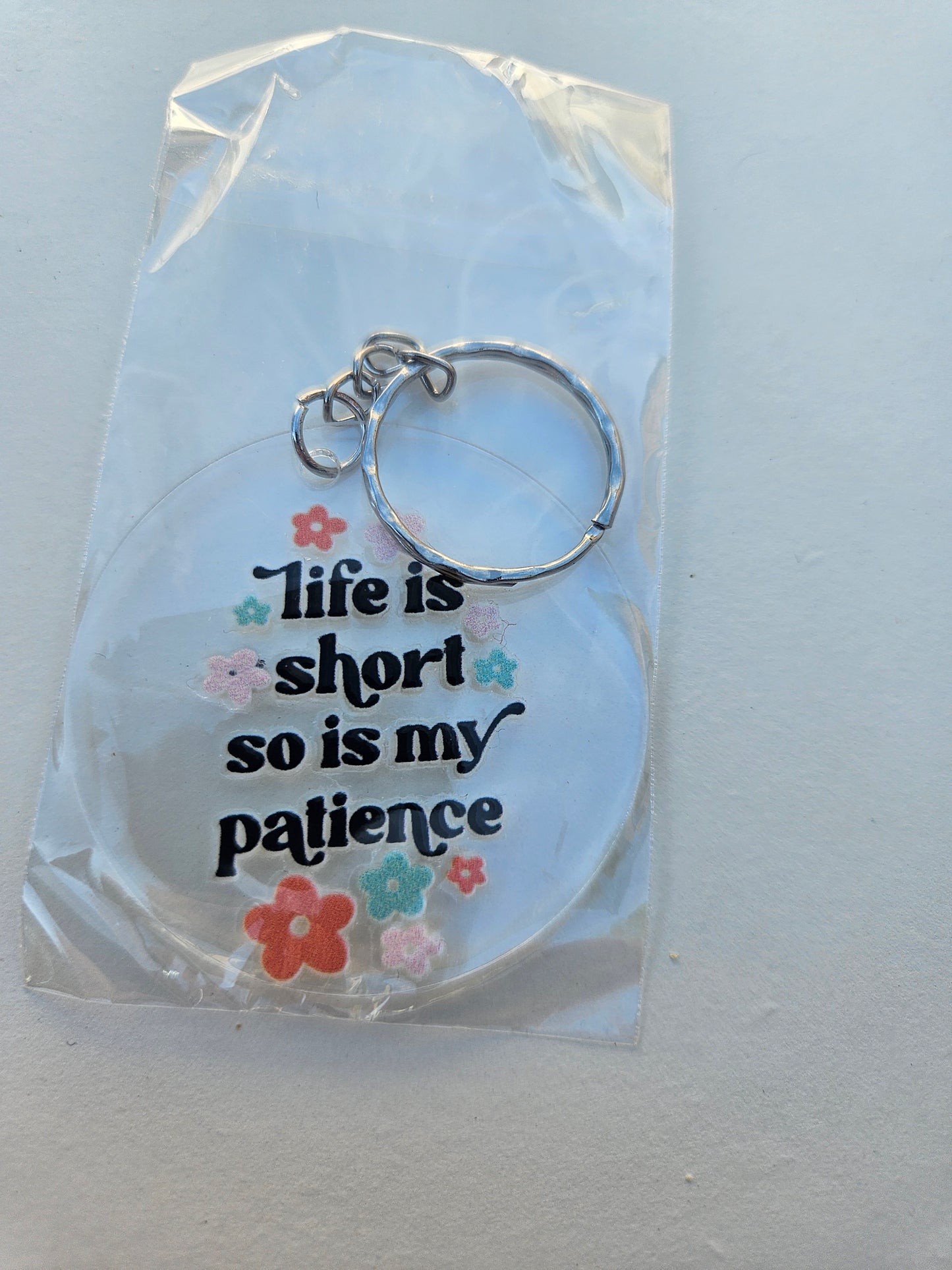 Sarcasm is my love language keychains